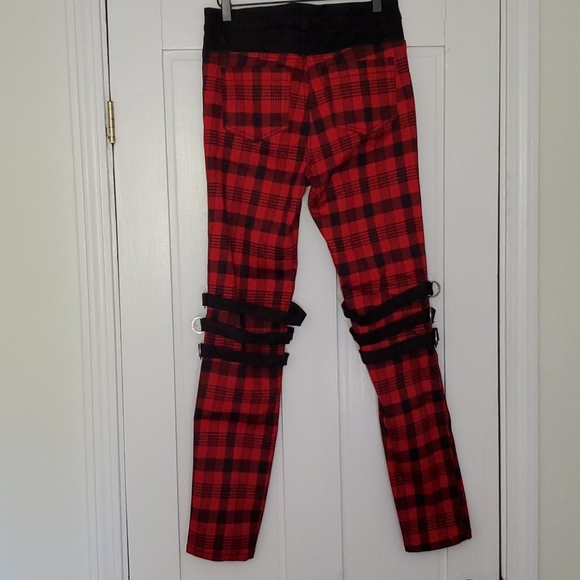 TRIPP NYC PANTS 7 5 9 royal Bones very RARE bOnDaGe - Picture 11 of 16